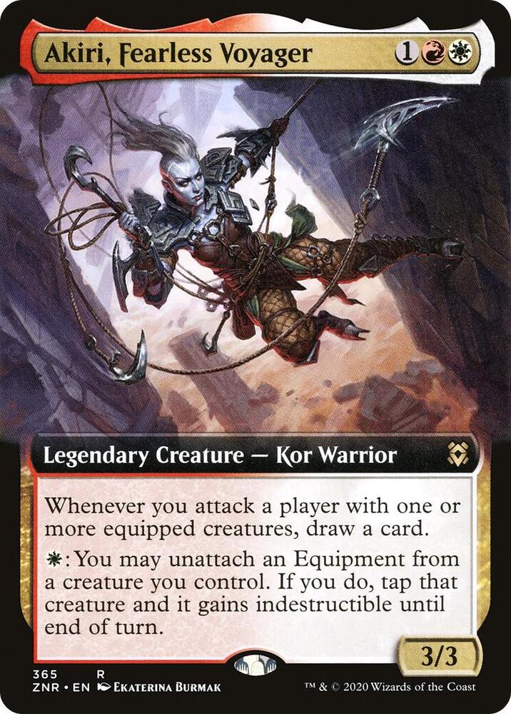 Akiri, Fearless Voyager 365/280 (Zendikar Rising)  - Foil | Good Games Adelaide SA