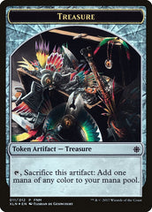 Dinosaur // Treasure (011) Token [Friday Night Magic 2017] | Good Games Adelaide SA