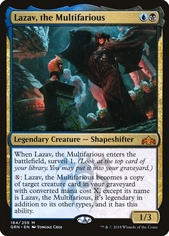 Lazav, the Multifarious 184 (Guilds of Ravnica)  - Foil | Good Games Adelaide SA