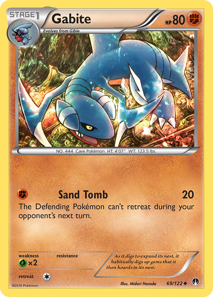 Gabite (69/122) [XY: BREAKpoint] | Good Games Adelaide SA