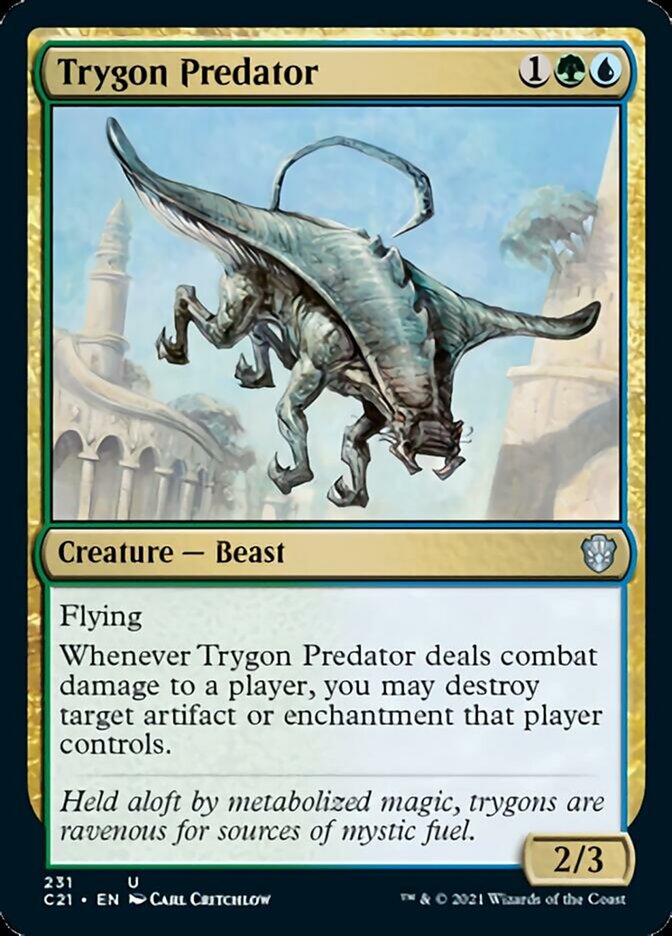 Trygon Predator [Commander 2021] | Good Games Adelaide SA