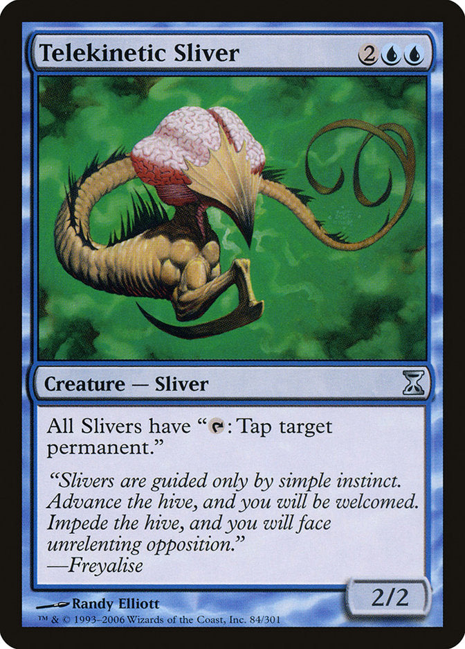 Telekinetic Sliver 84 (Time Spiral)  - Foil | Good Games Adelaide SA