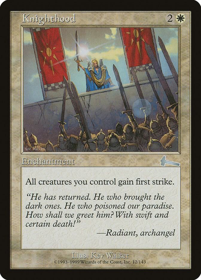 Knighthood 12 (Urza's Legacy)  | Good Games Adelaide SA