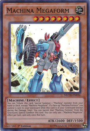 Machina Megaform [NECH-EN036] Super Rare | Good Games Adelaide SA