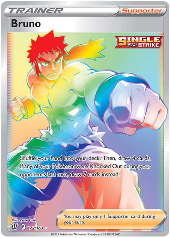 Bruno (172/163) [Sword & Shield: Battle Styles] | Good Games Adelaide SA
