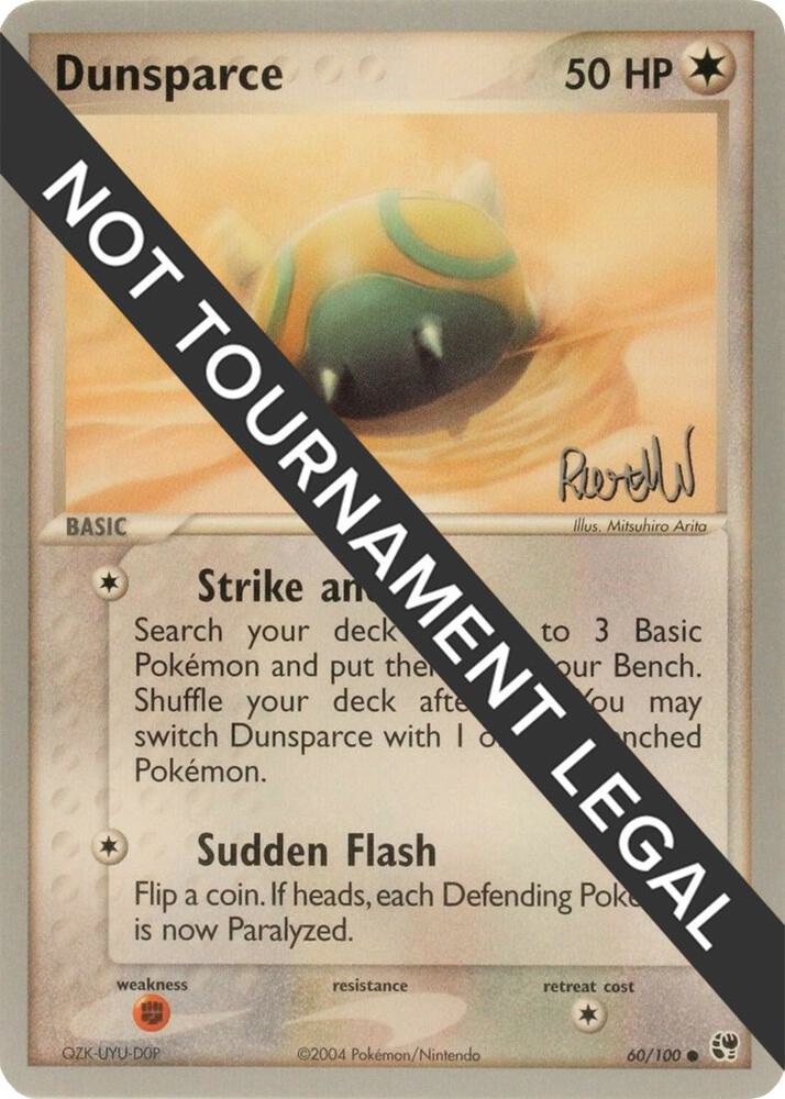 Dunsparce 2004 Reed Weichler 60/100 (World Championship Decks)  | Good Games Adelaide SA