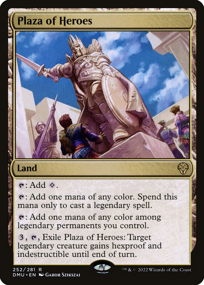Plaza of Heroes 252 (Dominaria United)  | Good Games Adelaide SA
