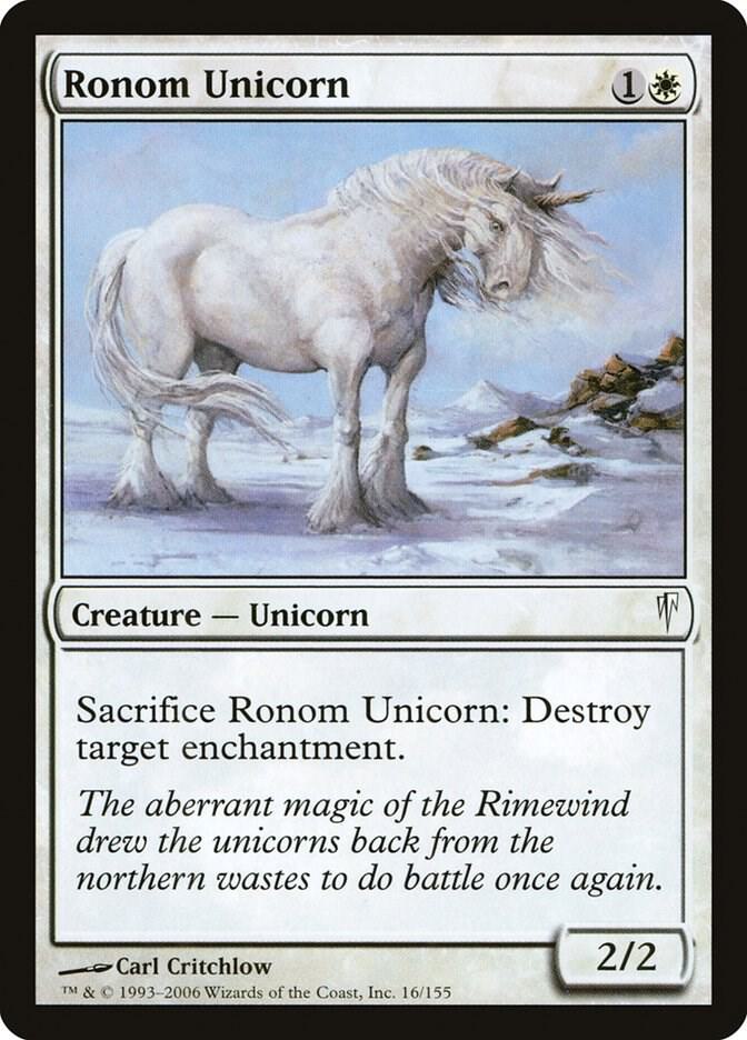 Ronom Unicorn 16 (Coldsnap)  - Foil | Good Games Adelaide SA