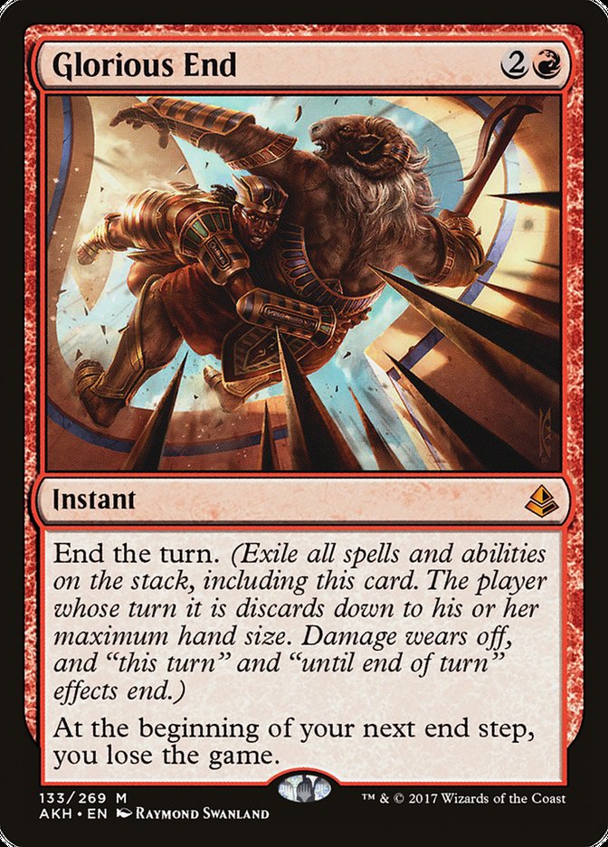 Glorious End 133 (Amonkhet)  - Foil | Good Games Adelaide SA