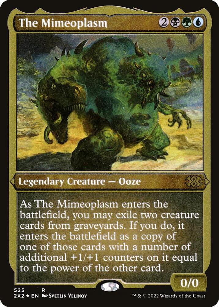 The Mimeoplasm Foil Etched 525 (Double Masters 2022)  - Foil | Good Games Adelaide SA