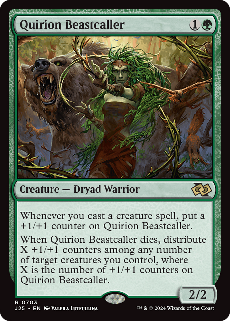 Quirion Beastcaller [Foundations Jumpstart] | Good Games Adelaide SA