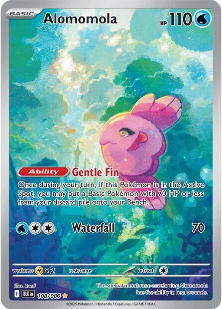 Alomomola 108/086 (SV: Black Bolt)  - Holofoil | Good Games Adelaide SA