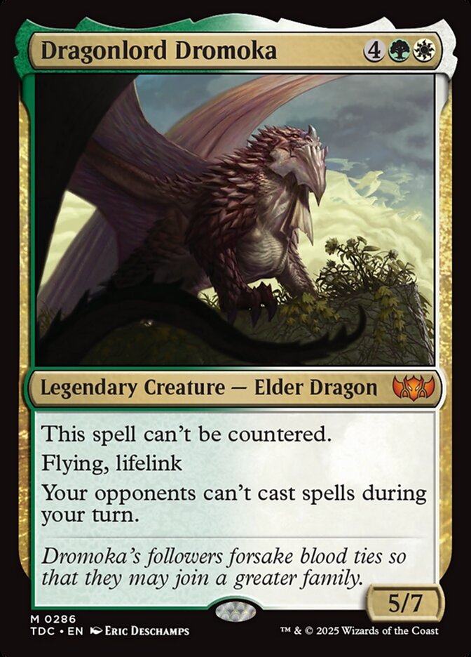 Dragonlord Dromoka 286 (Commander: Tarkir: Dragonstorm)  | Good Games Adelaide SA