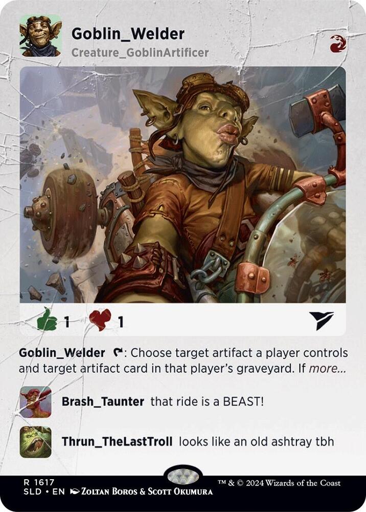 Goblin Welder 1617 (Secret Lair Drop Series)  | Good Games Adelaide SA