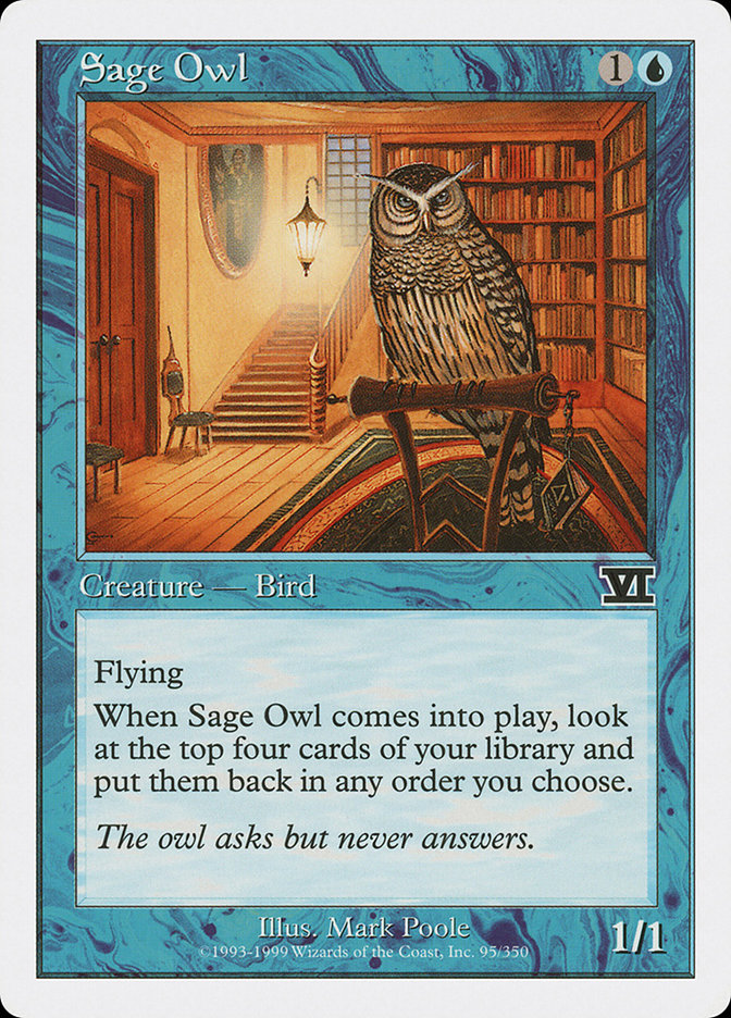 Sage Owl [Classic Sixth Edition] | Good Games Adelaide SA