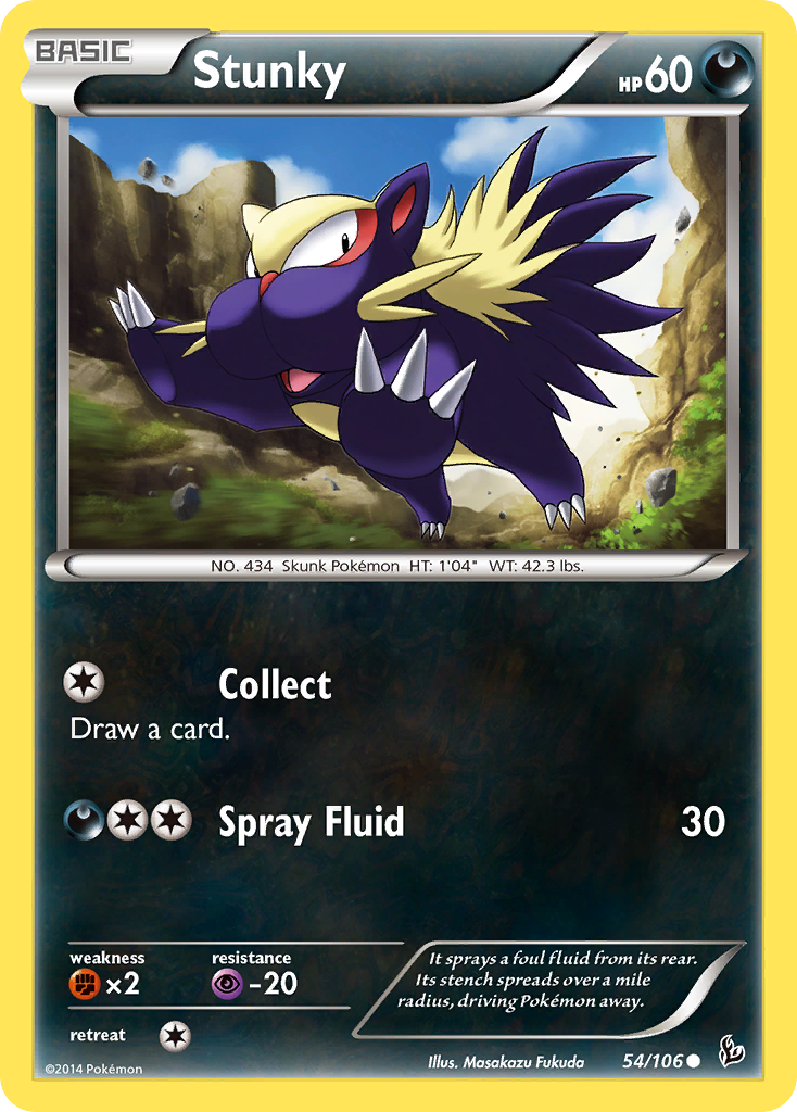 Stunky (54/106) [XY: Flashfire] | Good Games Adelaide SA