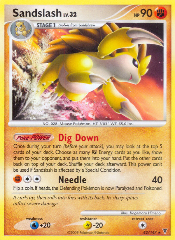 Sandslash (42/147) [Platinum: Supreme Victors] | Good Games Adelaide SA