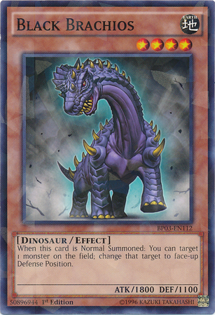 Black Brachios [BP03-EN112] Shatterfoil Rare | Good Games Adelaide SA
