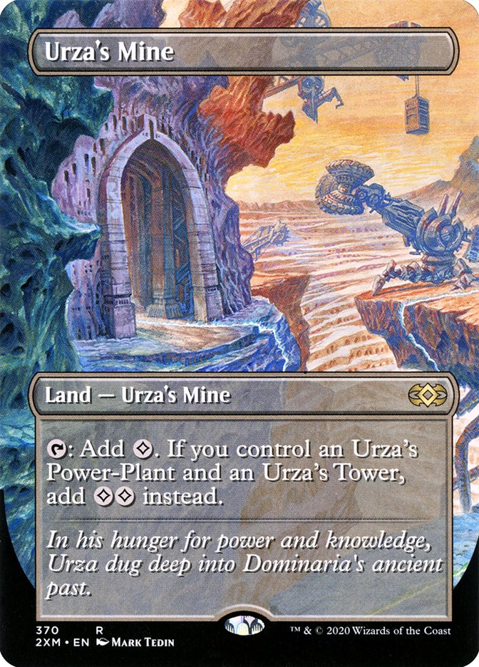 Urza's Mine (Borderless) [Double Masters] | Good Games Adelaide SA