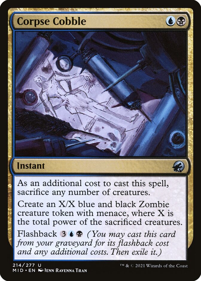 Corpse Cobble 214 (Innistrad: Midnight Hunt)  - Foil | Good Games Adelaide SA