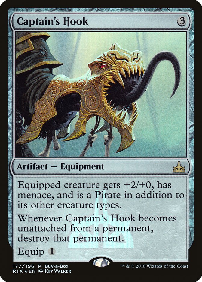 Captain's Hook [Rivals of Ixalan Promos] | Good Games Adelaide SA