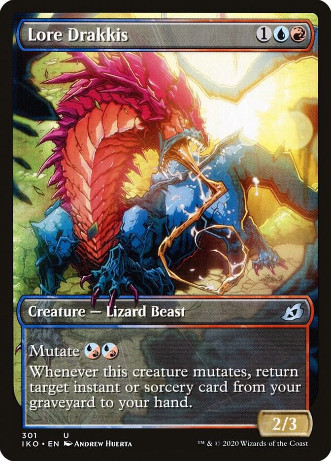 Lore Drakkis 301 (Ikoria: Lair of Behemoths)  - Foil | Good Games Adelaide SA