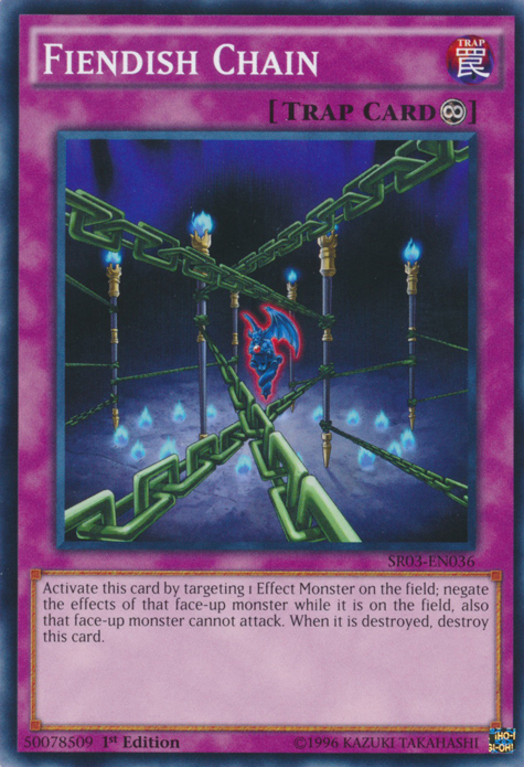 Fiendish Chain [SR03-EN036] Common | Good Games Adelaide SA