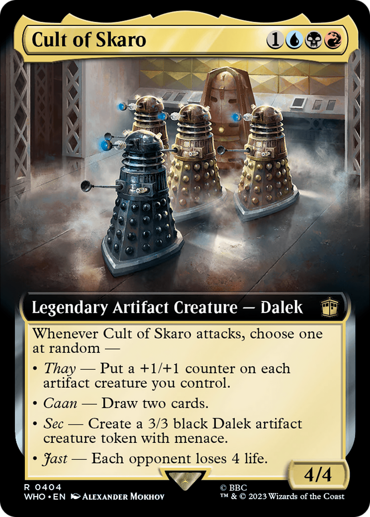Cult of Skaro (Extended Art) [Doctor Who] | Good Games Adelaide SA