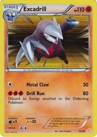 Excadrill 30 Holo 30/30 (BW Trainer Kit: Excadrill & Zoroark)  - Holofoil | Good Games Adelaide SA