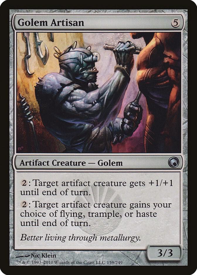 Golem Artisan 159 (Scars of Mirrodin)  - Foil | Good Games Adelaide SA