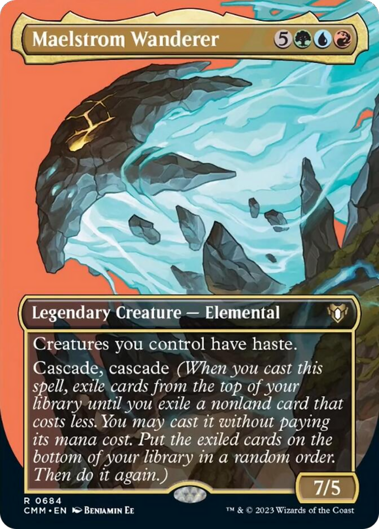 Maelstrom Wanderer (Borderless Profile) [Commander Masters] | Good Games Adelaide SA