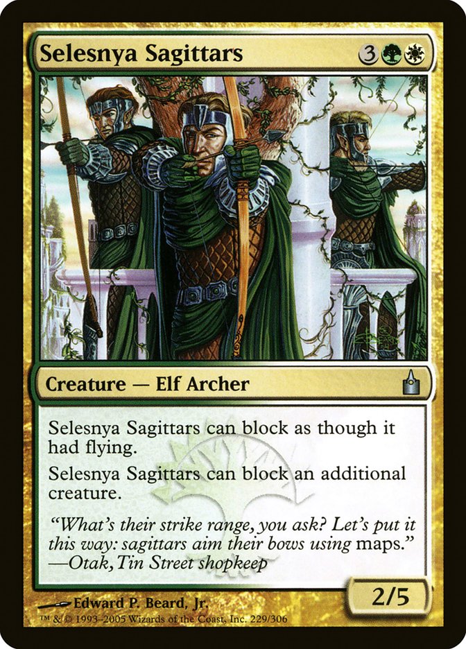 Selesnya Sagittars 229/306 (Ravnica: City of Guilds)  | Good Games Adelaide SA