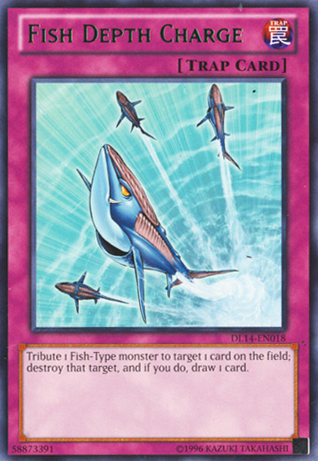 Fish Depth Charge (Green) [DL14-EN018] Rare | Good Games Adelaide SA