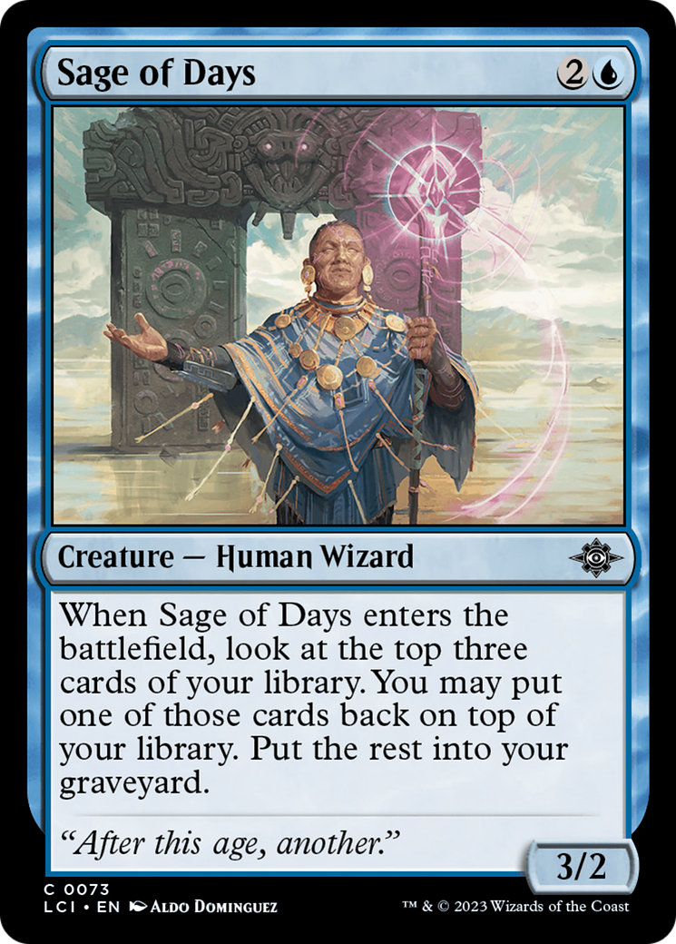Sage of Days [The Lost Caverns of Ixalan] | Good Games Adelaide SA