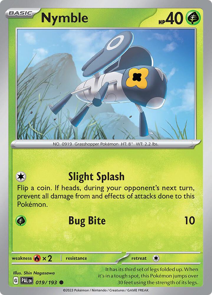 Nymble 019/193 (SV02: Paldea Evolved)  | Good Games Adelaide SA