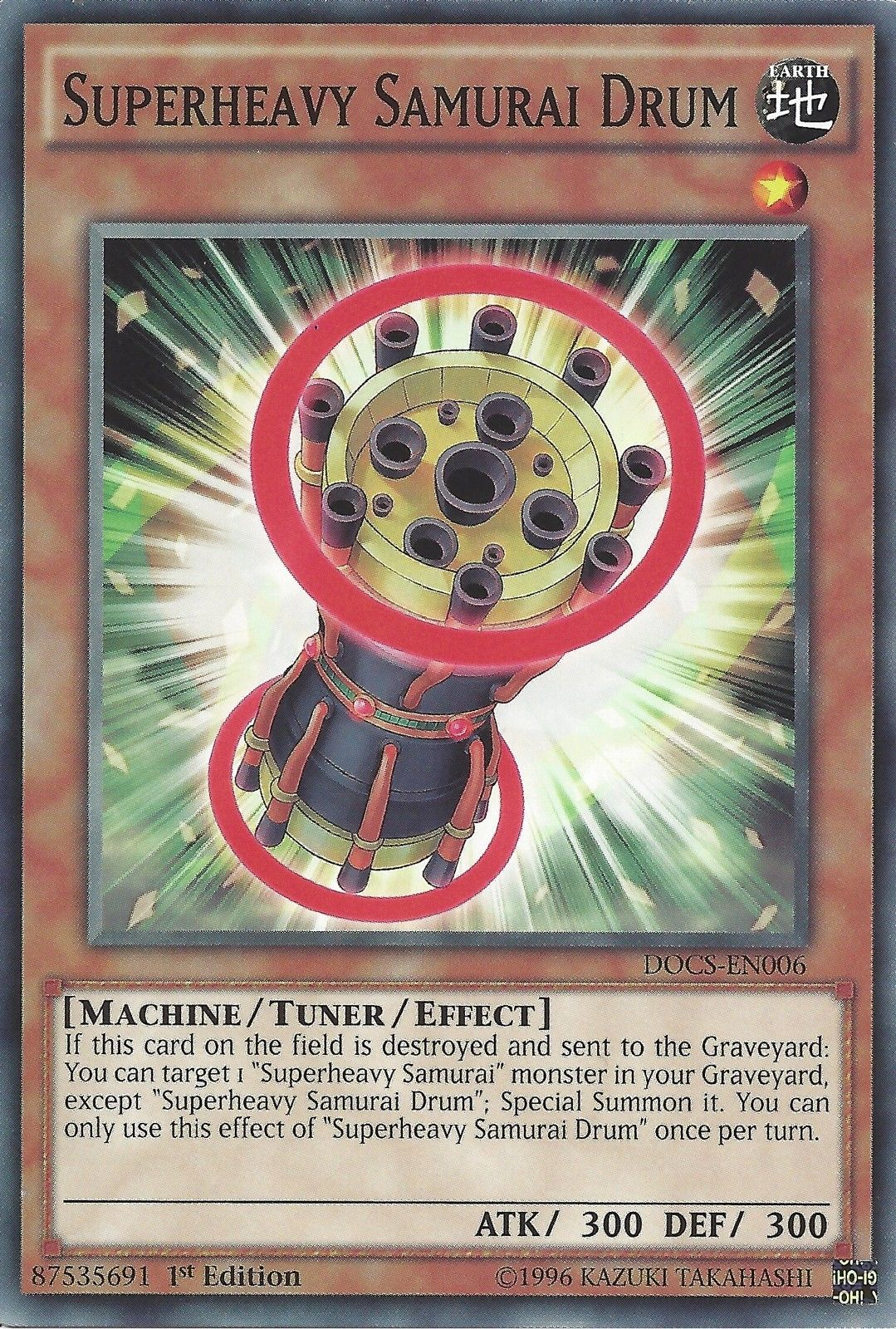 Superheavy Samurai Drum [DOCS-EN006] Common | Good Games Adelaide SA