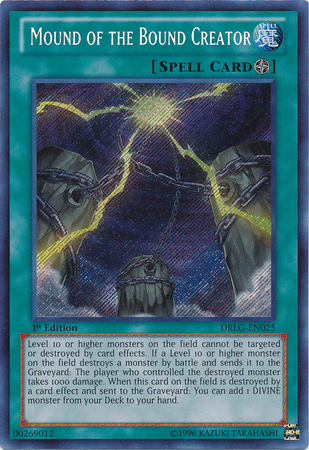 Mound of the Bound Creator [DRLG-EN025] Secret Rare | Good Games Adelaide SA