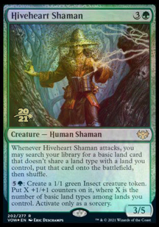 Hiveheart Shaman [Innistrad: Crimson Vow Prerelease Promos] | Good Games Adelaide SA