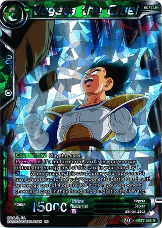 Vegeta the Cruel [BT7-058] | Good Games Adelaide SA