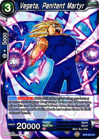 Vegeta, Penitent Martyr [BT6-033] | Good Games Adelaide SA