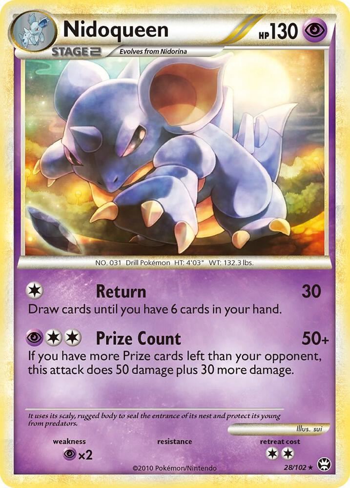 Nidoqueen 28/102 (Triumphant)  | Good Games Adelaide SA