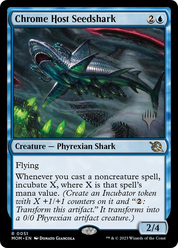 Chrome Host Seedshark 51 (Promo Pack: March of the Machine)  | Good Games Adelaide SA