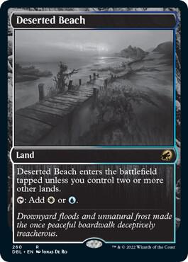 Deserted Beach 260 (Innistrad: Double Feature)  - Foil | Good Games Adelaide SA