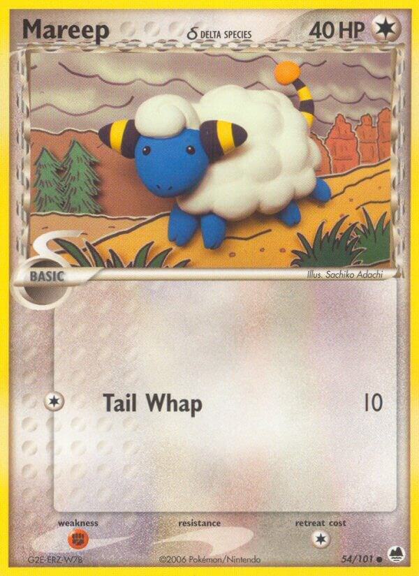 Mareep Delta Species 54/101 (Dragon Frontiers)  | Good Games Adelaide SA