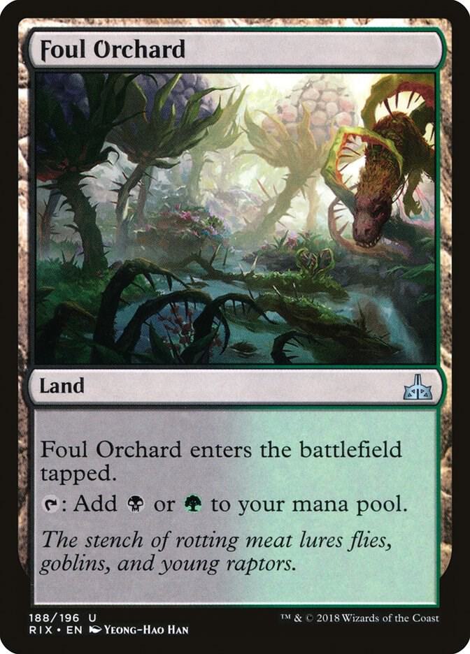 Foul Orchard 188 (Rivals of Ixalan)  - Foil | Good Games Adelaide SA
