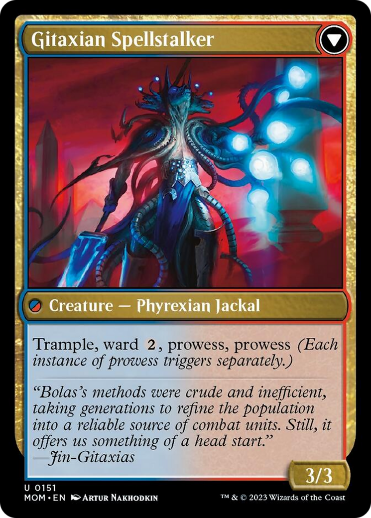 Khenra Spellspear // Gitaxian Spellstalker [March of the Machine] | Good Games Adelaide SA