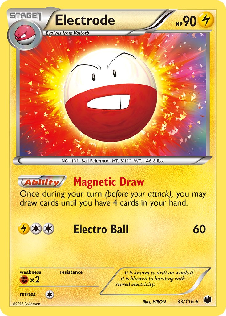 Electrode (33/116) (Theme Deck Exclusive) [Black & White: Plasma Freeze] | Good Games Adelaide SA