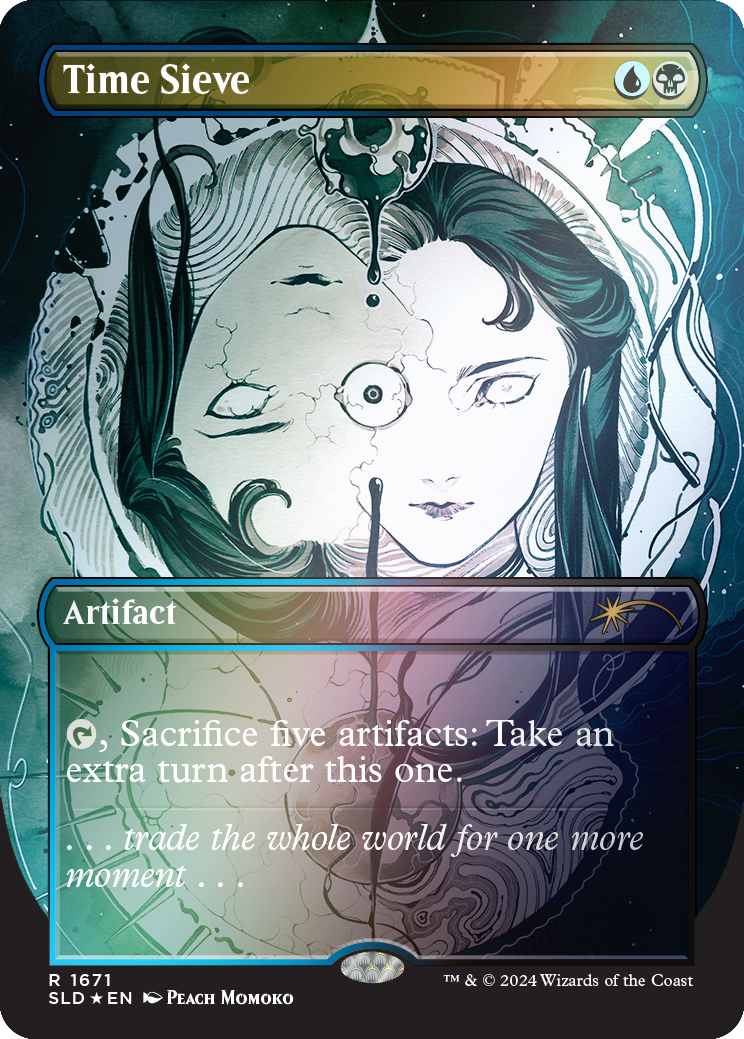 Time Sieve (Rainbow Foil) [Secret Lair Drop Series] | Good Games Adelaide SA