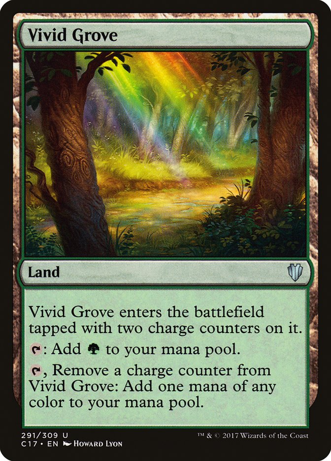 Vivid Grove [Commander 2017] | Good Games Adelaide SA