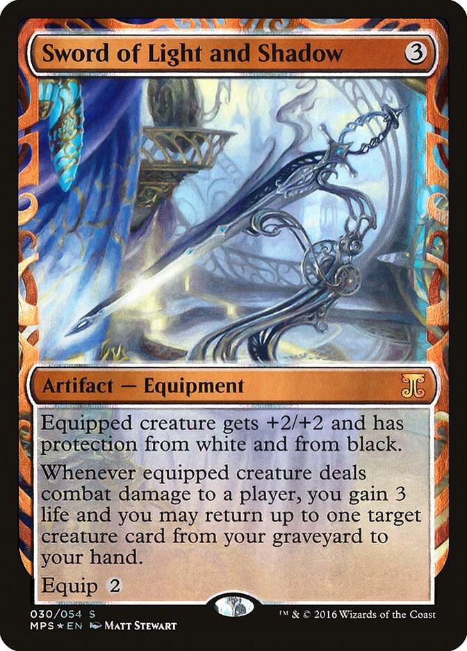 Sword of Light and Shadow 30 (Masterpiece Series: Kaladesh Inventions)  - Foil | Good Games Adelaide SA